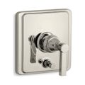 Product Image of Rite-Temp Valve Trim w/ Push-Button Diverter And Lever Handle (Vibrant Polished Nickel)