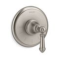 Product Image of Mastershower Temperature Control Valve Trim w/ Lever Handle (Vibrant Brushed Nickel)