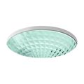 Product Image of 16" Round Undermount Bathroom Sink, No Overflow (Translucent Dew), K-2361-TG2