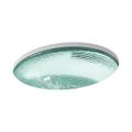 Product Image of 19" Oval Undermount Bathroom Sink, No Overflow (Translucent Dew), K-2741-TG2