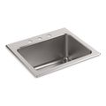 Product Image of 25" Top-Mount Single-Bowl Utility Sink (Stainless Steel), K-5798-3-NA