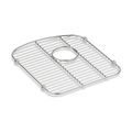 Product Image of Stainless Steel Sink Rack, 13-1/2" X 15-3/8", For Left-Hand Bowl (Stainless Steel), K-5182-ST
