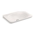 Product Image of 21" Rectangular Drop-In Bathroom Sink, No Overflow (Translucent White), K-17916-RL-K8