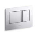 Product Image of Flush Actuator Plate For 2"x 4" In-Wall Tank And Carrier System (Polished Chrome)