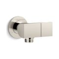 Product Image of Wall-Mount Handshower Holder w/ Supply Elbow And Check Valve (Vibrant Polished Nickel), K-98354-SN