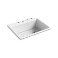 Product Image of 27" Top-Mount Single-Bowl Kitchen Sink (White), K-8668-4A1-0