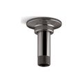 Product Image of 3" Ceiling-Mount Single-Function Rainhead Arm And Flange (Vibrant Titanium), K-7396-TT