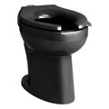 Product Image of Highcliff Ultra Floor-Mount Top Spud Flushometer Bowl (Black), K-96057-7
