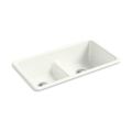 Product Image of Smart Divide 33" Top-/Undermount Double-Bowl Kitchen Sink (Dune), K-5312-NY