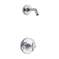 Product Image of Rite-Temp Shower Trim Kit w/ Cross Handle, Without Showerhead (Polished Chrome)