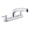 Product Image of Triton Bowe 1.8 Gpm Kitchen Sink Faucet w/ 8-3/16" Swing Spout, Aerated Flow And Lever Handles (Polished Chrome), K-810T20-4AFA-CP