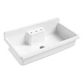 Product Image of 45" Top-/Wall-Mount Single-Bowl Workstation Farmhouse Kitchen Sink (White), K-21103-3HW-0