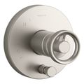 Product Image of Components Rite-Temp Valve Trim w/ Industrial Handle And Diverter (Vibrant Brushed Nickel), K-T78016-9-BN