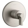 Product Image of Components Mastershower Temperature Control Valve Trim w/ Lever Handle (Vibrant Brushed Nickel), K-T78027-4-BN