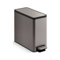 Product Image of 2.5-Gallon Slim Step Trash Can (Stainless Steel), K-20957-ST