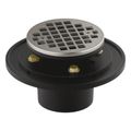 Product Image of Clearflo Round Brass Tile-In Shower Drain (Vibrant Brushed Nickel), K-22671-BN