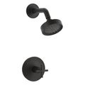 Product Image of Purist Rite-Temp Shower Trim Kit w/ Cross Handle, 1.75 Gpm (Matte Black), K-TS14422-3G-BL