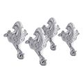 Product Image of Iron Works Historic Ball-And-Claw Feet (Polished Chrome), K-1103-CP