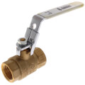 Product Image of 3/4" Full Port Threaded Ball Valve w/ Latch Lock Handle (Lead Free)