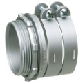 Product Image of 3-1/2" Zinc BX-Flex Squeeze Connector with Round End Stop