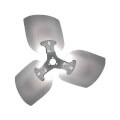 Product Image of 22" 3-Blade Heavy Duty Condenser Propeller, CCW, 27-Degree Pitch (2 Pack)