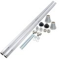 Product Image of 27" Pair of Lavatory Legs for Vitreous China, Steel, or Cast Iron Lavs (Chrome Plated)