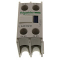 Product Image of 2 N/O Auxiliary Contact w/ Screw Clamp Terminals, 10A, Front Mount