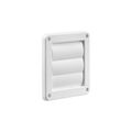 Product Image of 3" White Plastic Louvered Vent