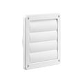 Product Image of 5" White Plastic Louvered Vent