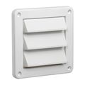 Product Image of 3" Louvered Air Intake Vent (White)
