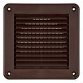 Product Image of 4" Mini Louvered Air Intake Vent (Brown)