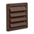 Product Image of 6" Louvered Air Intake Vent (Brown)