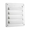 Product Image of 6" Louvered Air Intake Vent (White)