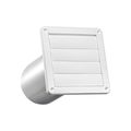 Product Image of 6" Plastic Louvered Vent w/  11" Tail Pipe