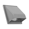 Product Image of 8" Gray Plastic Wall Cap