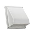 Product Image of 8" White Plastic Wall Cap