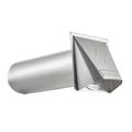 Product Image of 3" Aluminum Preferred Hood Wall Vent w/ Tail Pipe