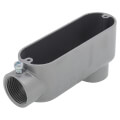 1/2" EMT & Rigid LB Type Combination Conduit Body - Aluminum