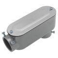 Product Image of 1-1/2" EMT & Rigid LB Type Combination Conduit Body w/ Cover and Gasket - Aluminum