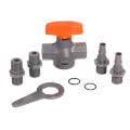 Product Image of 1/4" - 6" PVC Universal Stopcock