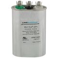 Product Image of 35/7.5 MFD Oval Linebacker Dual Run Capacitor (440V/370V), LCD35+7.5X440