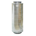 Galvanized Steel Silencer for 10" Duct