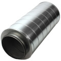 Galvanized Steel Silencer for 12" Duct