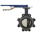 Product Image of 4" Lug Ductile Iron Butterfly Valve, EPDM, Iron Disc, Lever Handle (250 PSI)