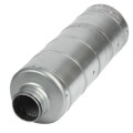 Galvanized Steel Silencer for 4" Duct