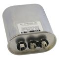 Product Image of 12L7001, 50/10 Mfd Dual Run Capacitor, 370 Vac, Oval, 12L70