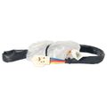 Product Image of 103700-02, Compressor Plug Wiring Harness With Filter, 3-Phase, 60", 12 Awg, Blue/Yellow/Red, 12Y61
