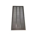 Product Image of 608866-04, Merit Ac Louvered Right Panel, (W X H): 24 X 24" Nominal Size, Quartz Gray Finish, 14U58