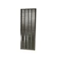 Product Image of 608866-19, Merit Ac Louvered Right Panel, (W X H): 28 X 42" Nominal Size, Quartz Gray Finish, 14U65