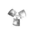 Product Image of Revcor Xw2003-34Lg-Ctn, Fan Blade, 20" Diameter, 3-Blade, 34 Pitch, 1/2" Bore, Ccw, 23U93